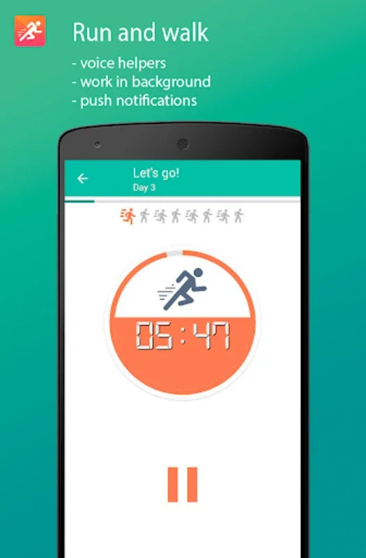 Start Run BeStronger for Android - Build Stamina