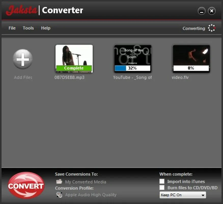 Jaksta Media Converter for Windows - Ideal for Multimedia File Conversion