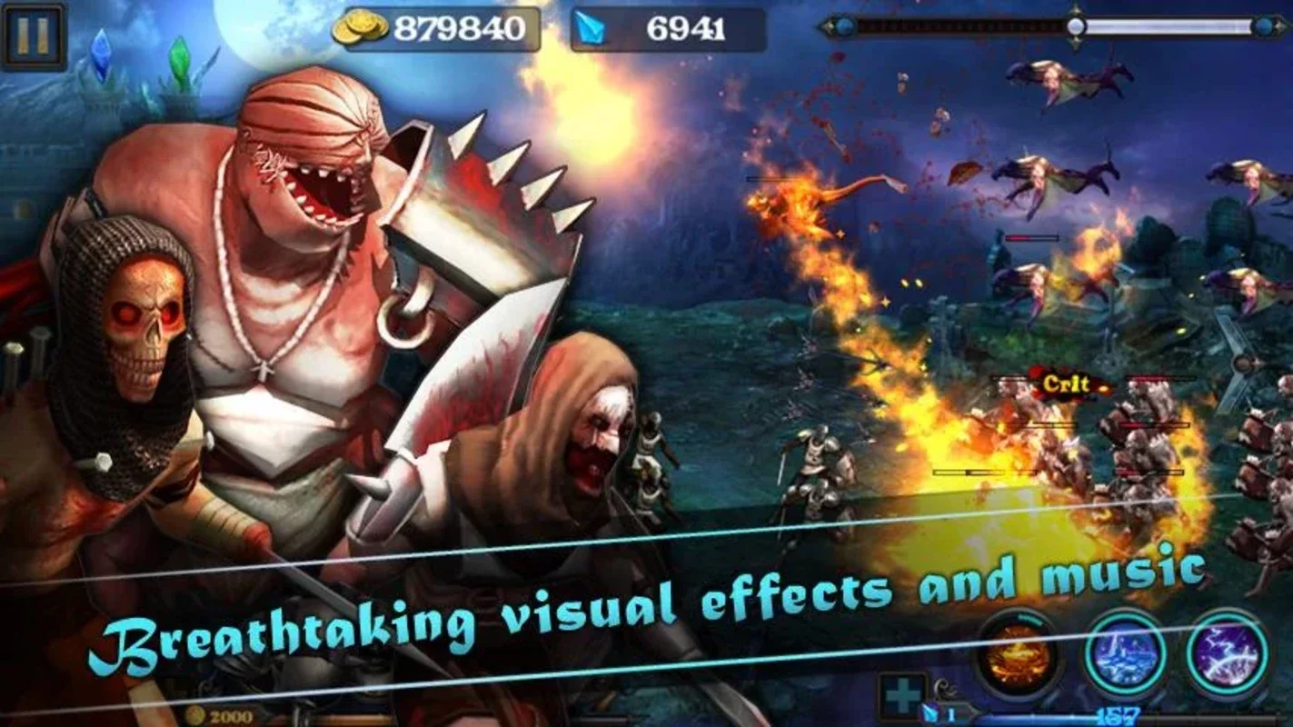 Hell Zombie for Android - Strategic Zombie Defense