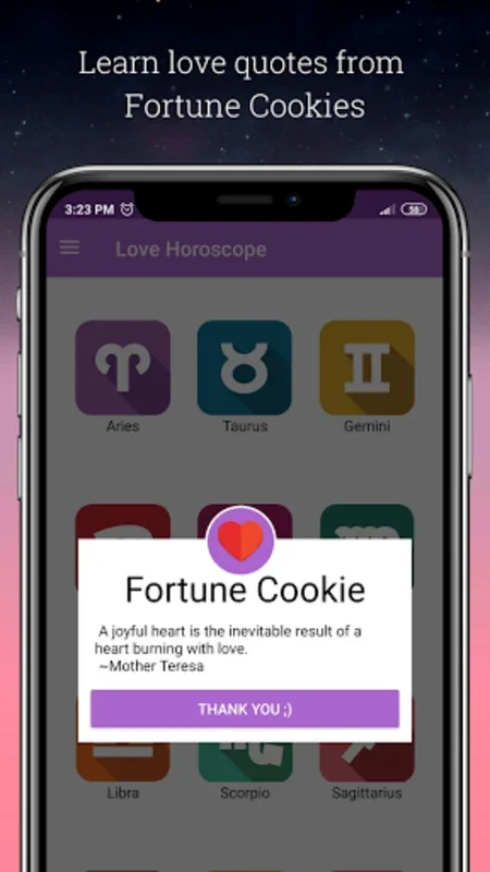 Love Horoscope for Android - Get Astrological Insights