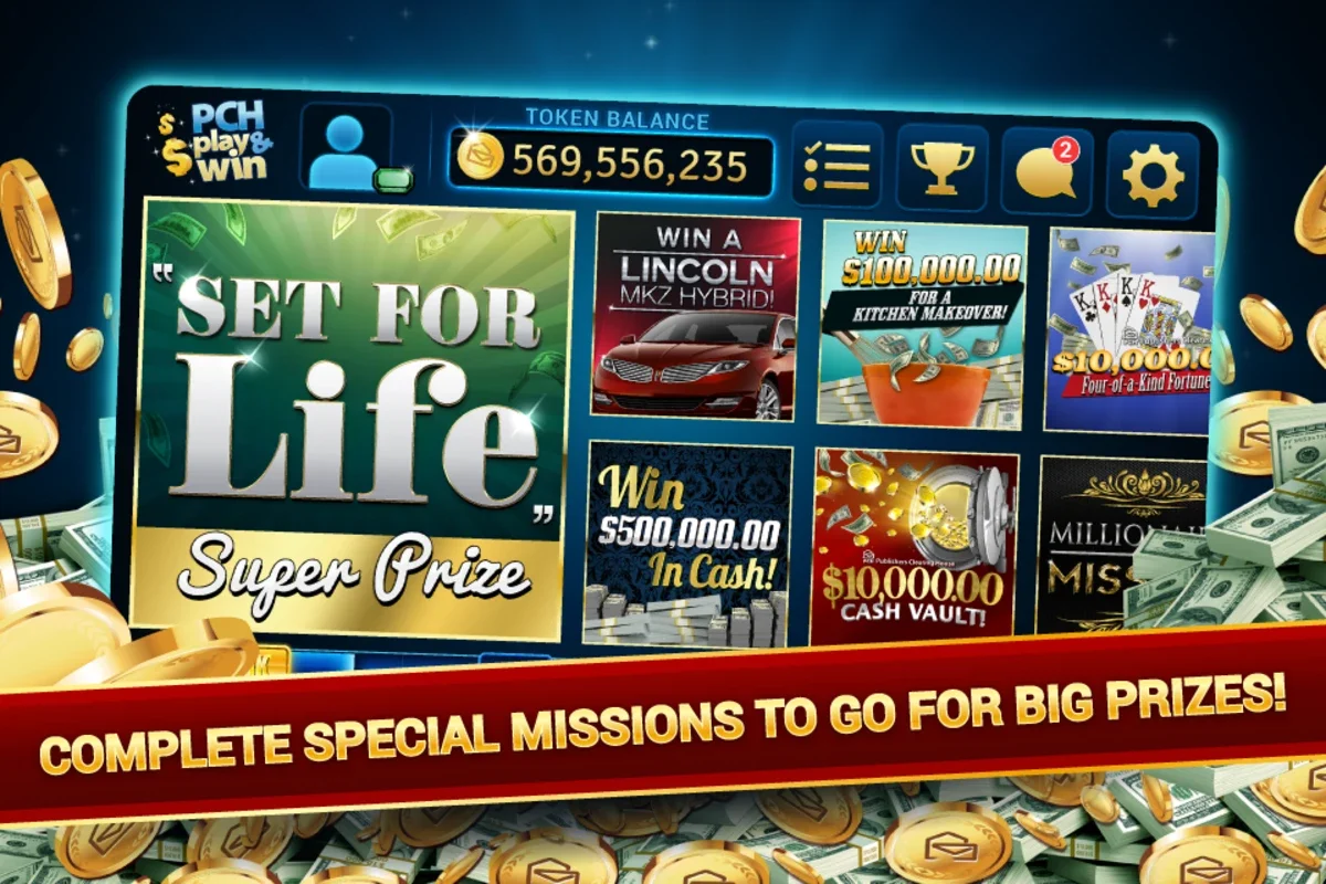 PCH Play and Win on Android: Win Cash with Exciting Games