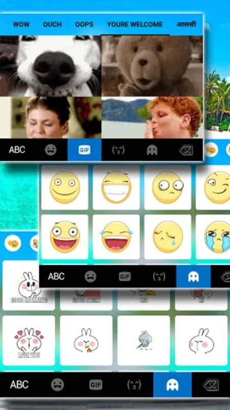 Beach Vacation Keyboard Backgr for Android - Enhance Typing