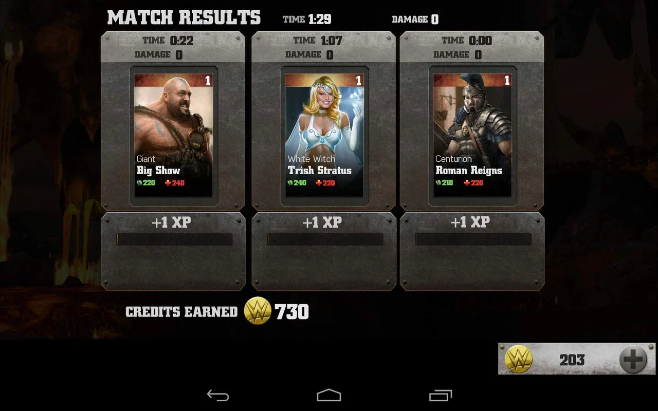 WWE Immortals for Android - Supernatural Wrestling Action