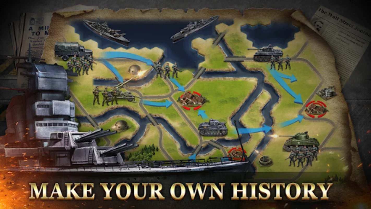 WW2: World War Strategy Games for Android - Immersive Battles