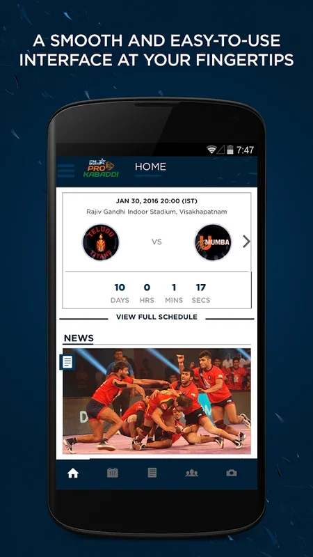 Pro Kabaddi for Android - Unbeatable Kabaddi Experience