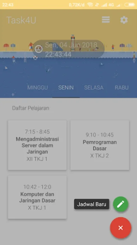 Jadwal Sekolah - Task4U for Android: Optimize School Scheduling