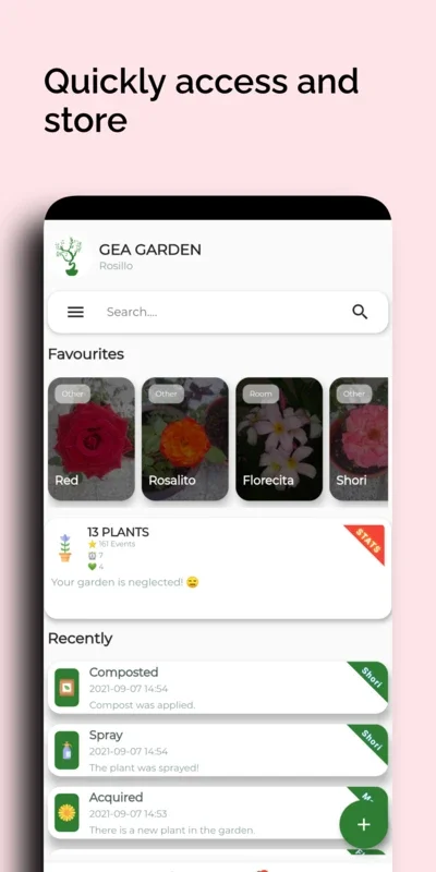 GEA Garden - Control and Care of Houseplants for Android