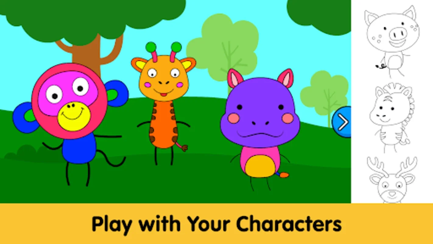 Kids Coloring Pages & Book for Android - No Downloading Needed