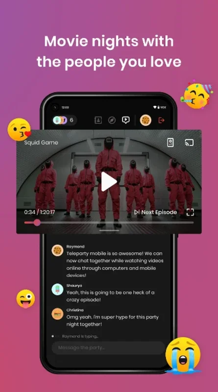 Teleparty for Android - Stream Movies & Series with Friends