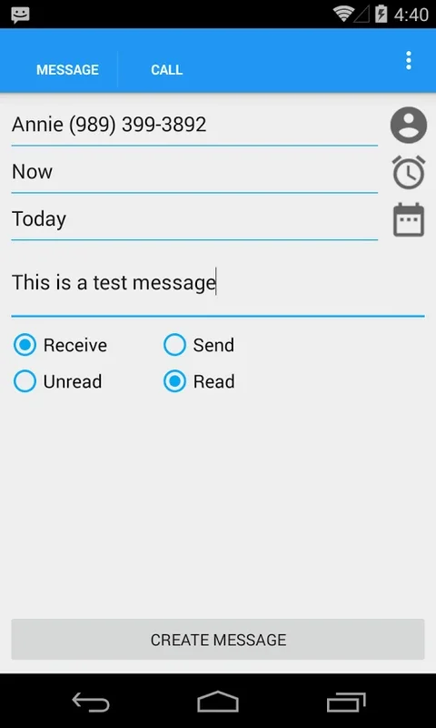 Free Text for Android - Create Fake Messages and Call Logs