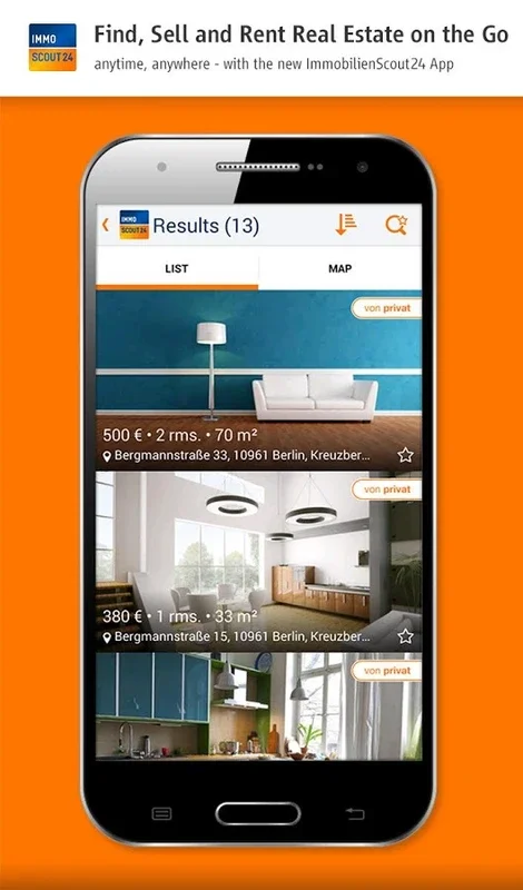 ImmoScout24 for Android: Find Your Ideal Accommodation