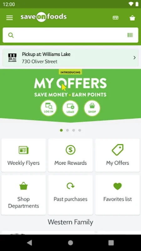 Save-On-Foods for Android: Streamlined Grocery Shopping