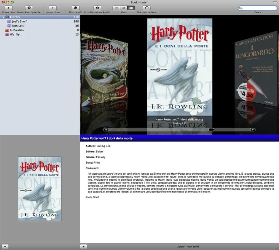 Book Hunter for Mac - Organize and Catalog Your Books