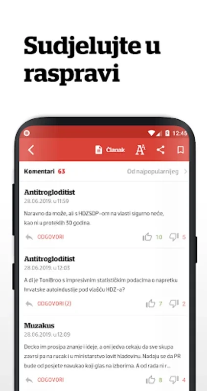 Večernji list for Android - Comprehensive News Source