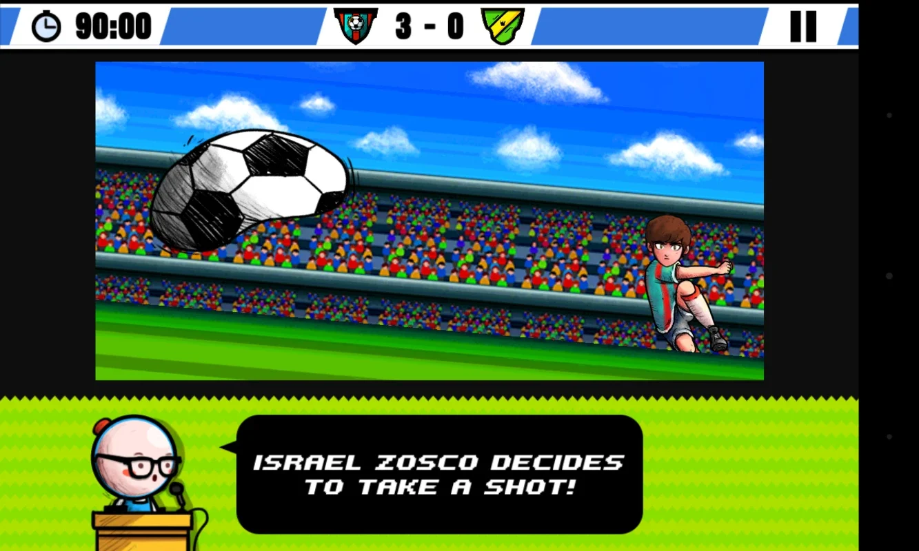 Soccer Heroes for Android - An Anime-Style Soccer Game