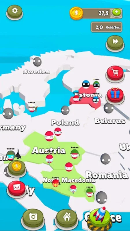 Country balls for Android - Strategic Game for Global Domination