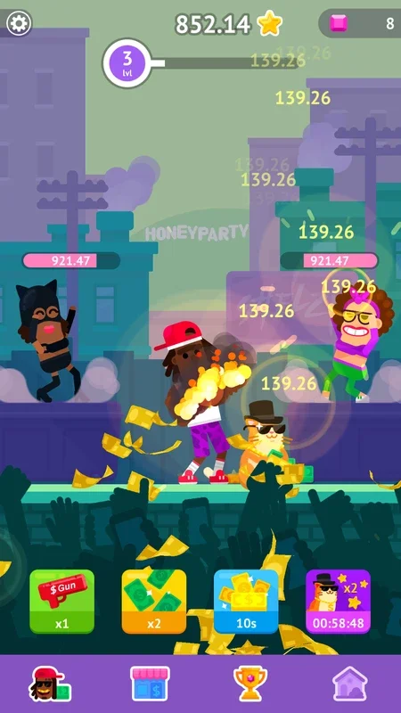 Partymasters for Android: Become a Rap Star