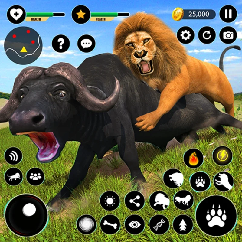 Lion Games Animal Simulator 3D for Android - Immersive Jungle Adventure