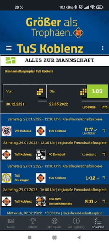 TuS Koblenz for Android: Stay Updated Instantly