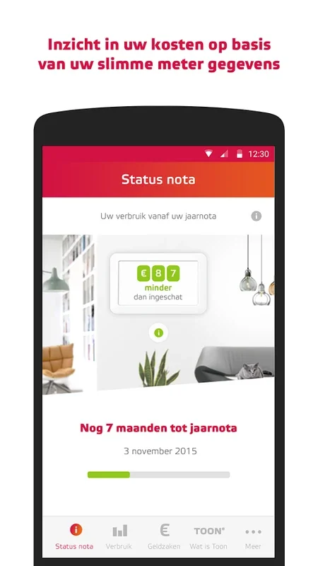 Eneco for Android: Manage Energy Efficiently