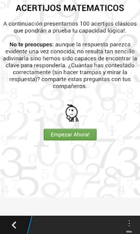 Acertijos Matematicos for Android - No Downloading Required