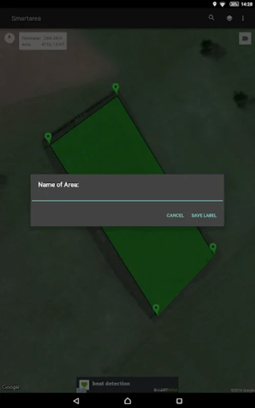 Smartarea for Android - Measure Areas & Distances