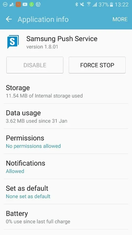 Samsung Push Service for Android - Essential for Notifications