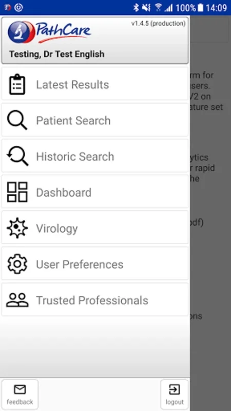 PathCare V3 for Android - Access Patient Data on the Go