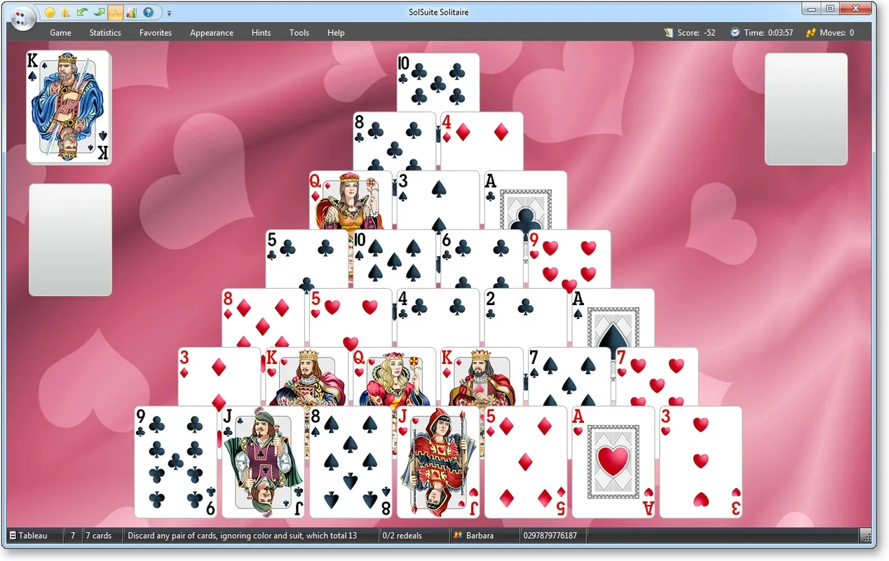 SolSuite for Windows - A Vast Solitaire Card Game Collection