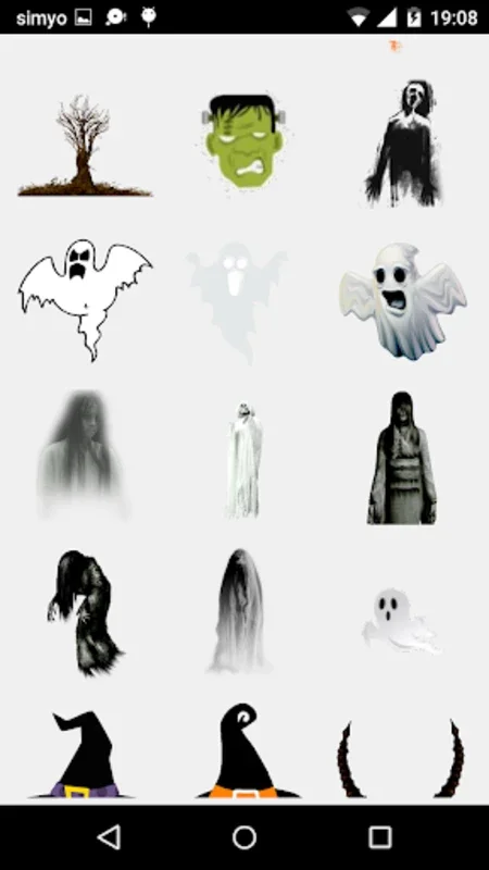 FlavorStickers for Android: Horror Photo Editing with Spooky Stickers