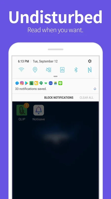 Notisave for Android - Manage Notifications Efficiently