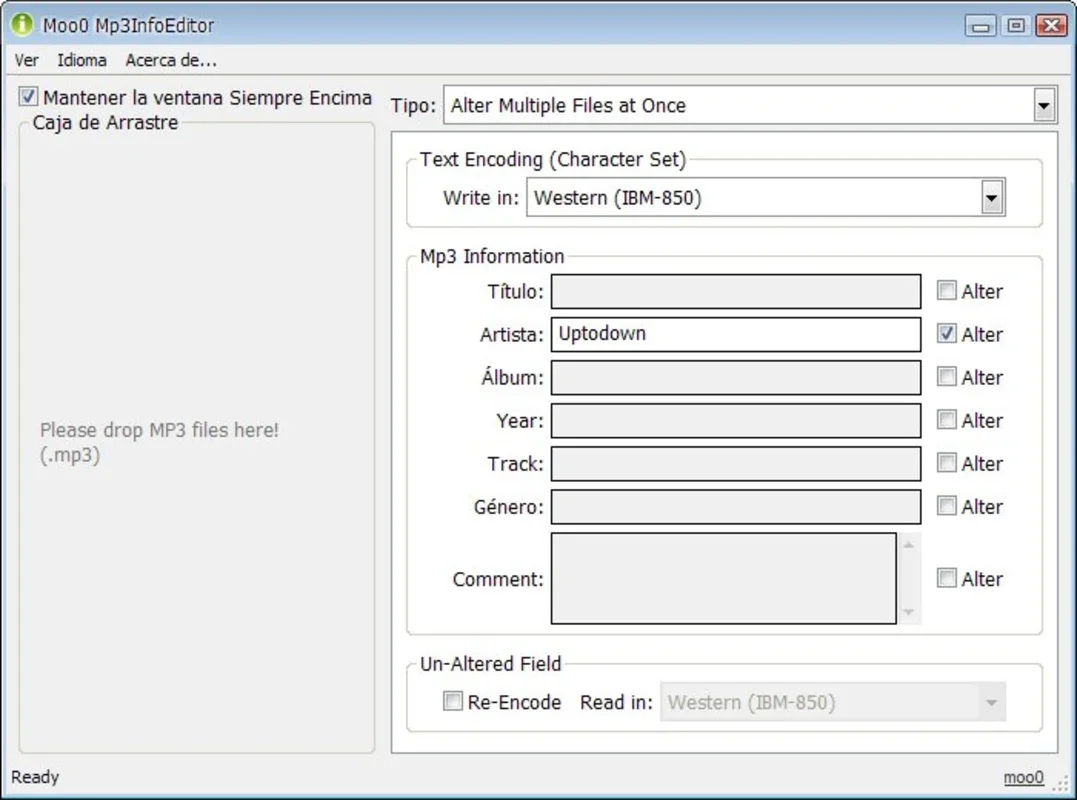 Moo0 Mp3InfoEditor for Windows: Edit MP3 Info Easily