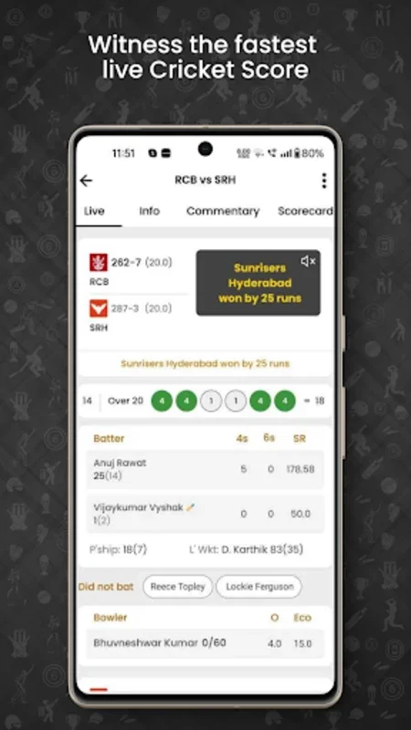 Cric Daddy for Android - Stay Connected to Cricket