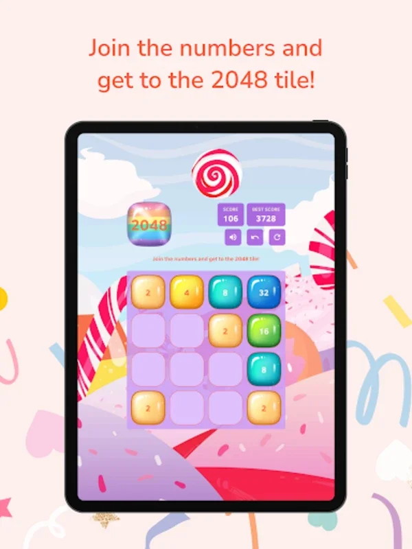 2048 for Android - Endless Puzzle Challenges