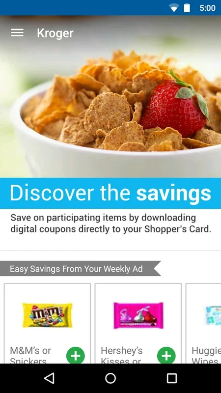 Kroger for Android - Shop and Manage Supermarkets