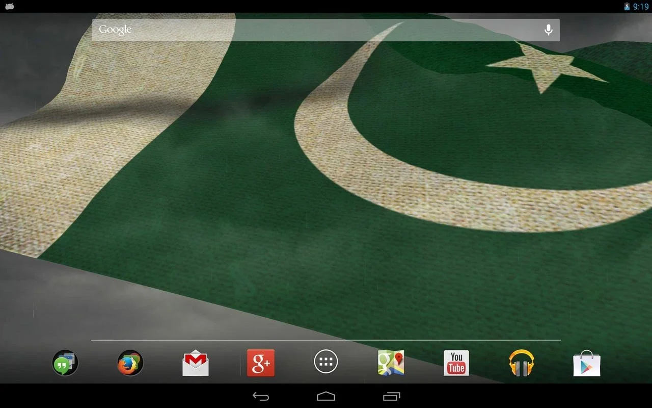 Pakistan Flag for Android - No Downloading Required