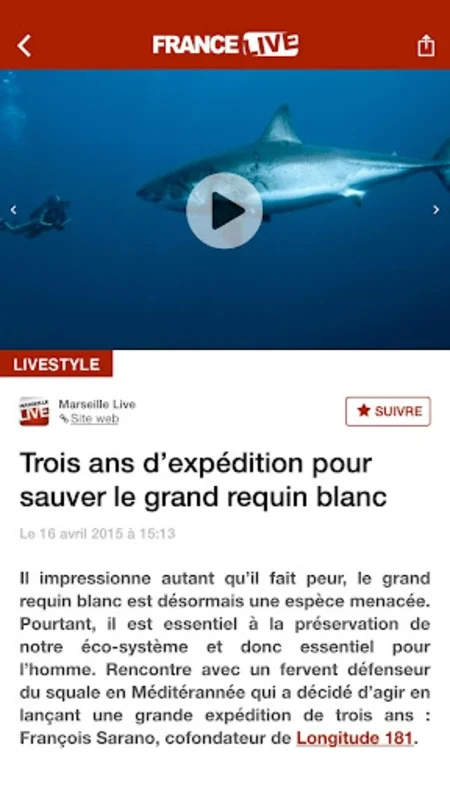 France Live for Android - Engaging Video & News App