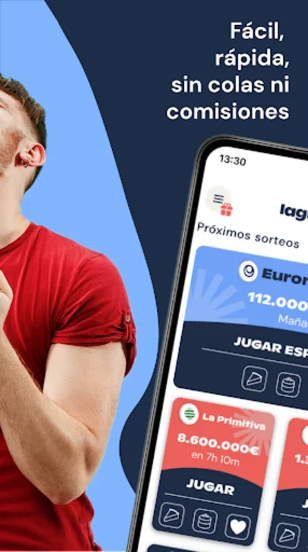 Laguinda for Android - Enjoy Spanish Lotteries on Your Device