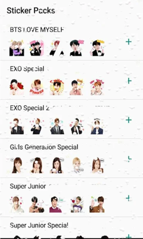 Sticker WA Korea KPOP Idol for Android - Enhance Chats