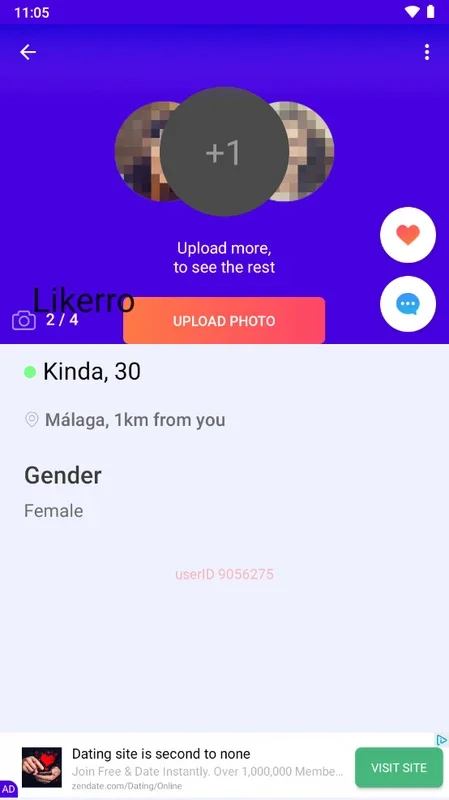 Likerro for Android - Connect and Chat with New People