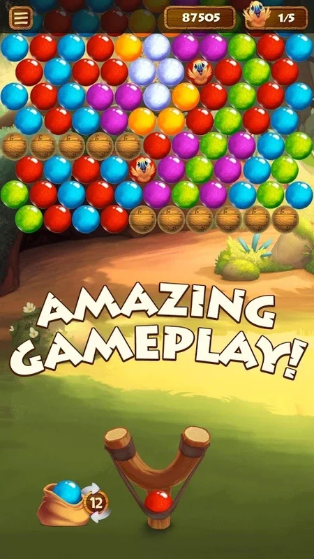 Forest Pop Rescue for Android - Engaging Bubble Shooter