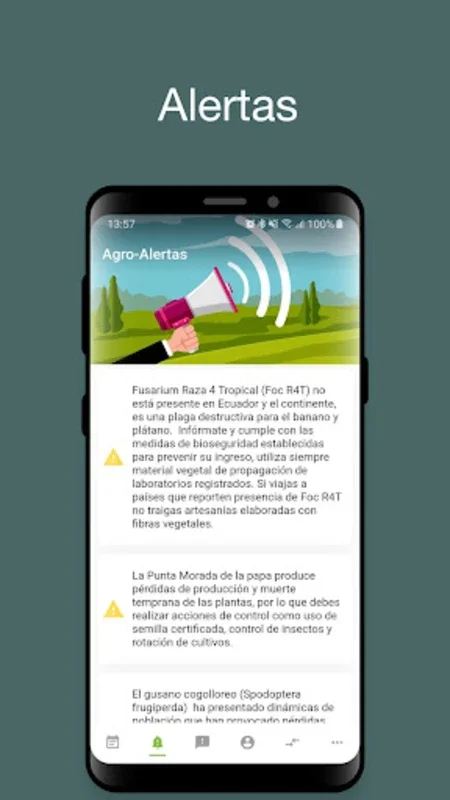 AGRO Móvil for Android: Comprehensive Agricultural Info App