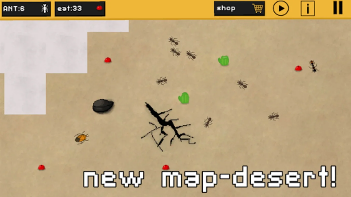 Pixel Ant Colony for Android - Immersive Strategy Simulation