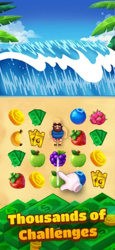 Tropical Crush for Android - Play and Earn in a Tropical Paradise