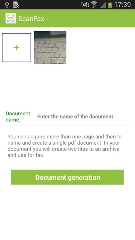 Scan FAX for Android - Send and Receive Faxes Easily