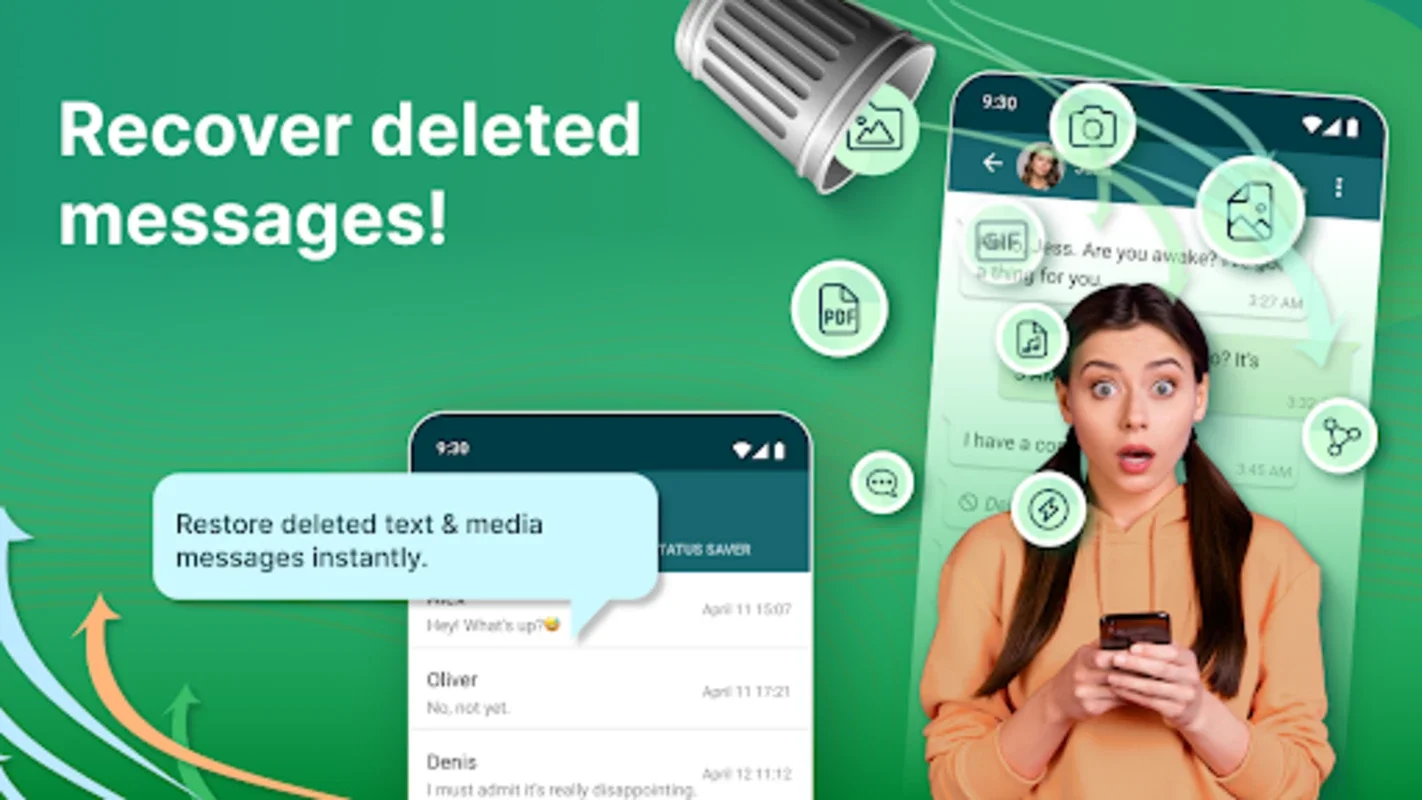 Message Recovery for Android - Recover Deleted Messages and Media