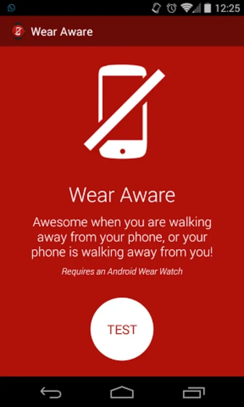 Wear Aware - Phone Finder for Android: Keep Your Phone Close