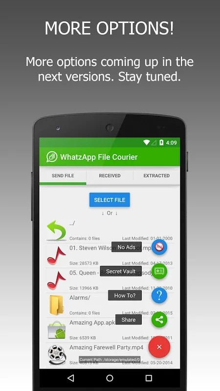 WFS for Android: Streamlined File Sharing