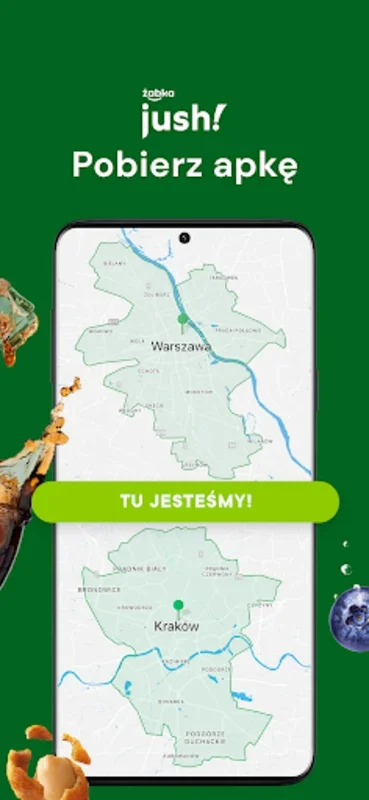 Jush for Android: Efficient Grocery Shopping in Warsaw and Krakow