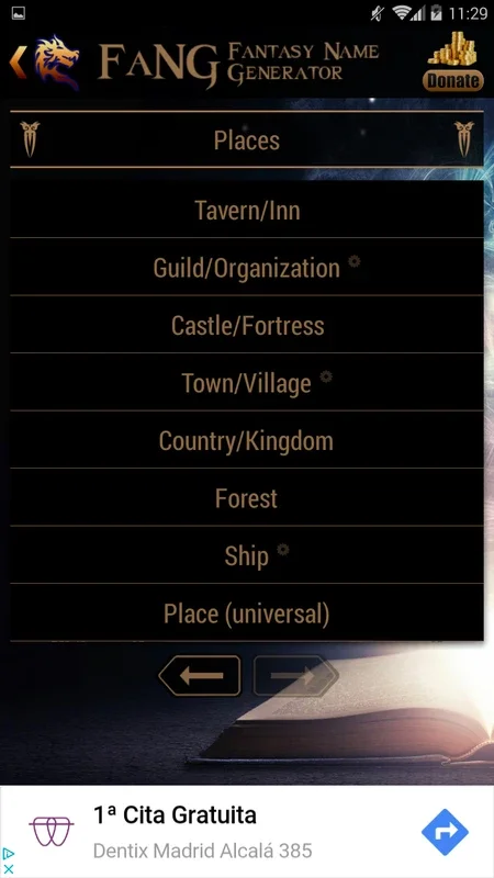 FaNG - Fantasy Name Generator for Android: The Ultimate RPG Name Tool